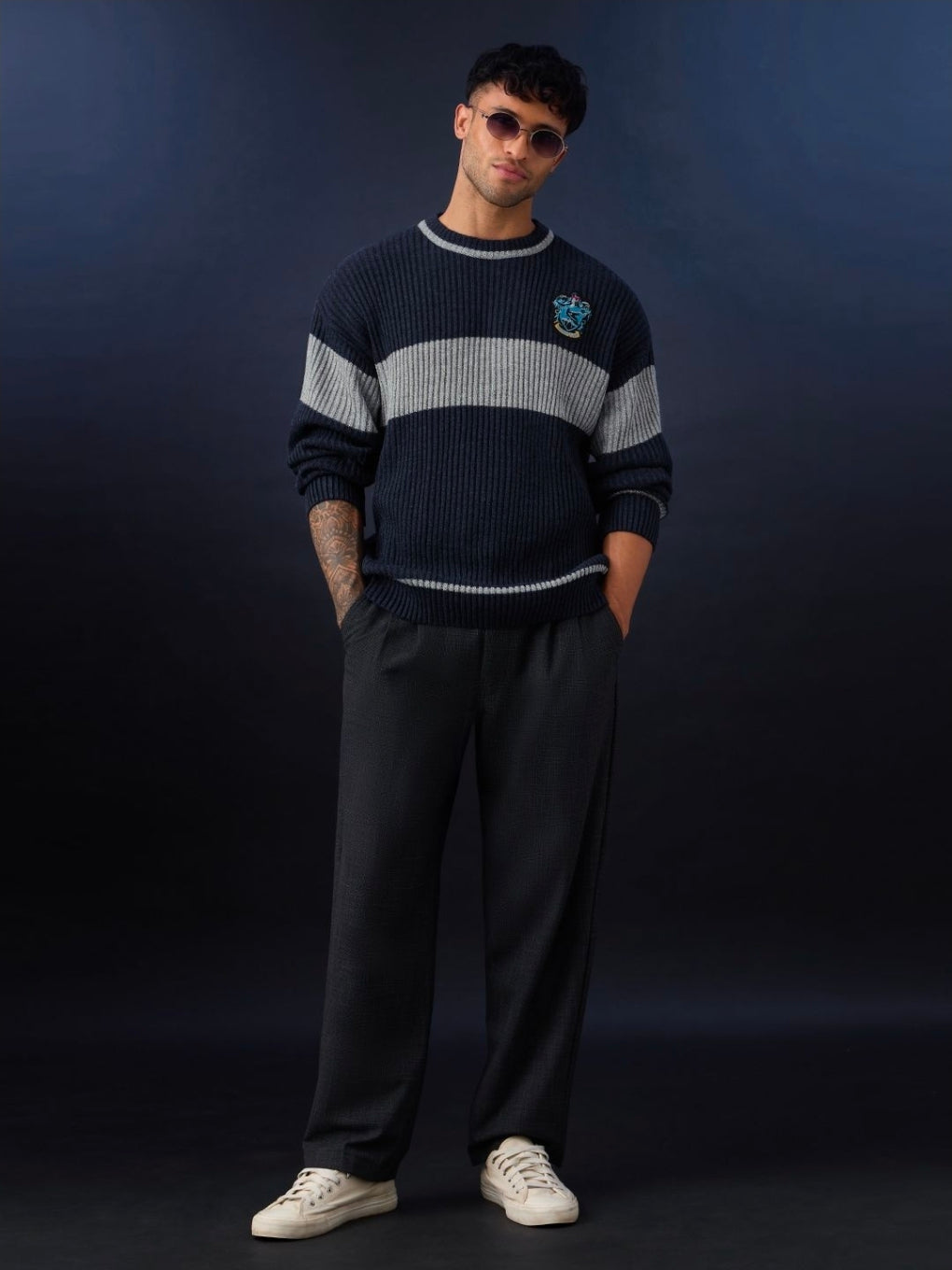 A OVERSIZED FIT Sweater | Harry Potter: Kind Spirit MENS SWEATER (The Souled Store)