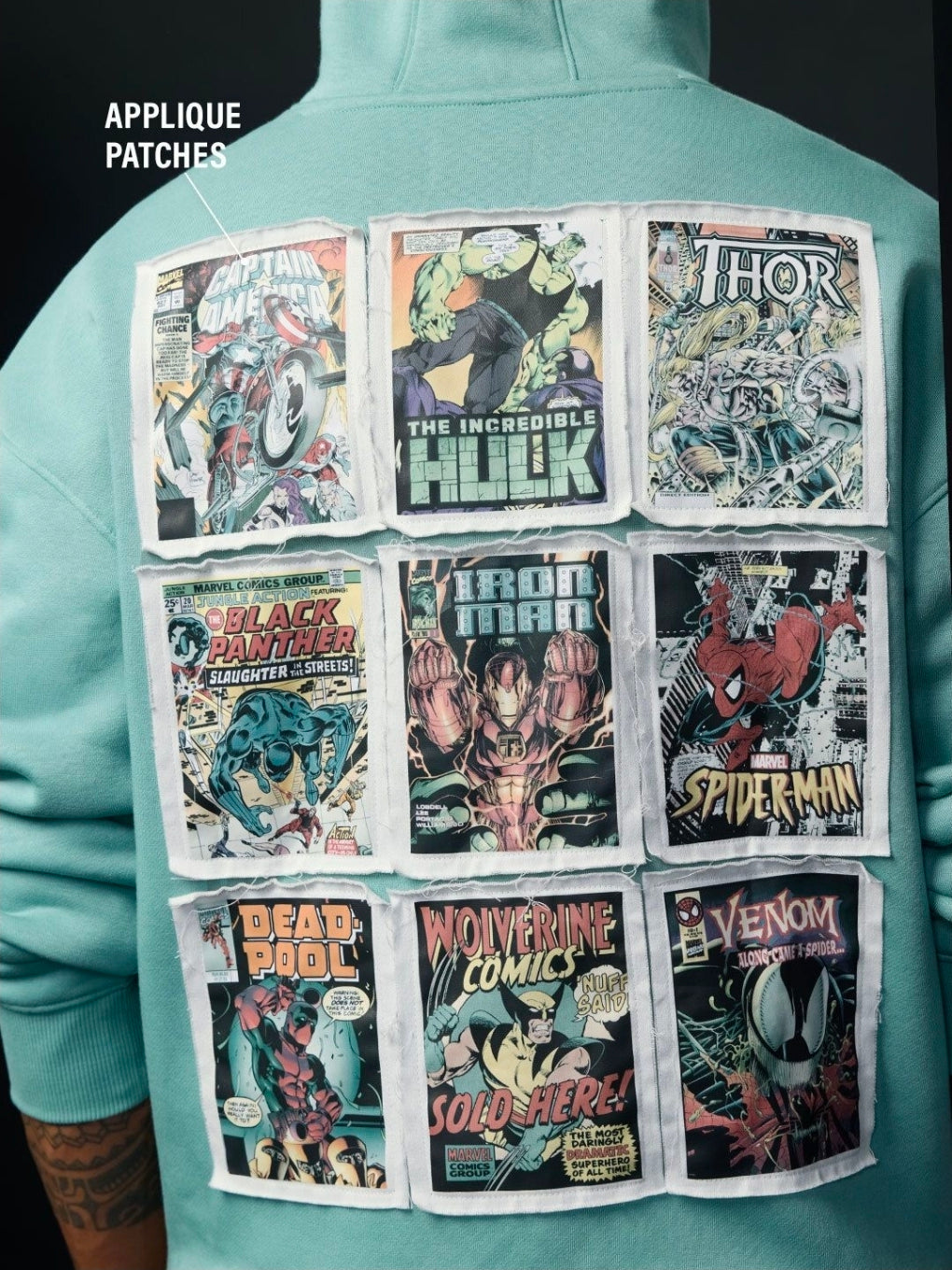 A Oversized Hoodies | Marvel: Comics MENS Hoodies | PREMIUM HEAVY FLEECE (The Souled Store)