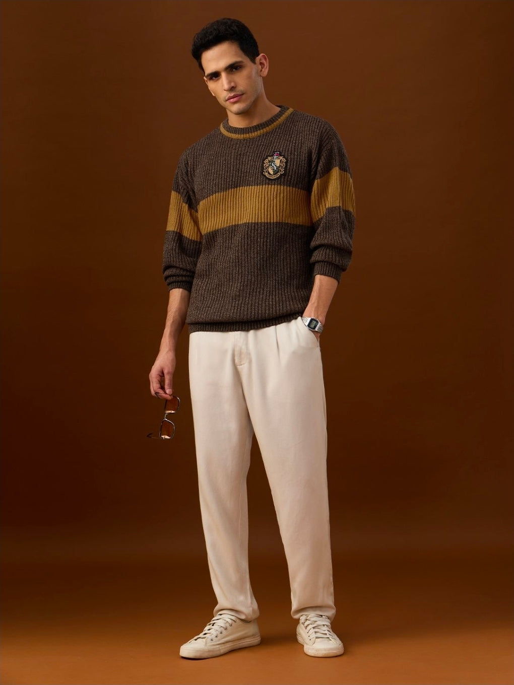 A OVERSIZED FIT Sweater | Harry Potter: Kind Spirit MENS SWEATER (The Souled Store)