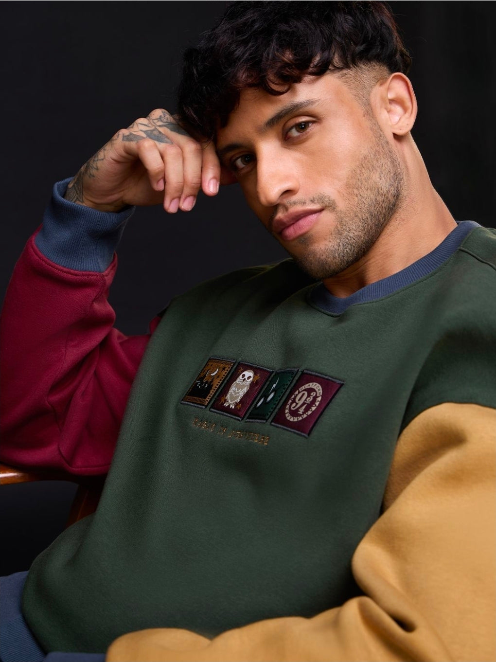 A OVERSIZED Sweatshirts | Harry Potter: Magic Is Everywhere MENS Sweatshirts | PREMIUM HEAVY FLEECE (The Souled Store)