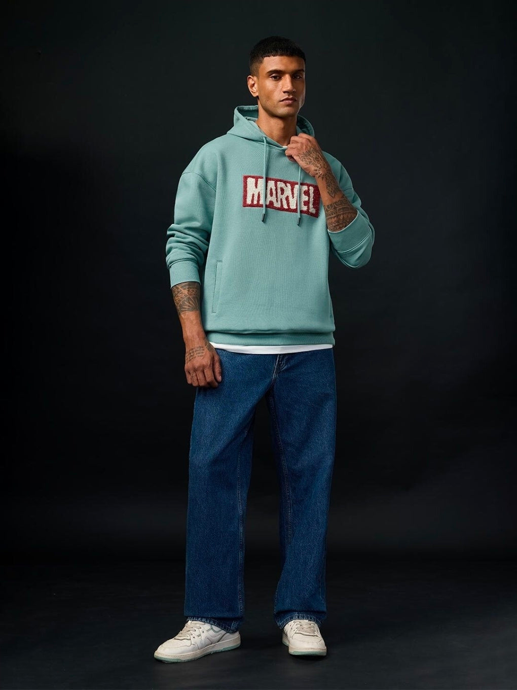 A Oversized Hoodies | Marvel: Comics MENS Hoodies | PREMIUM HEAVY FLEECE (The Souled Store)